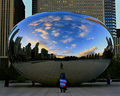 Late Fall Sunset at Cloud Gate