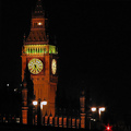 Through the Railings and O'er the Thames Big Ben Lies