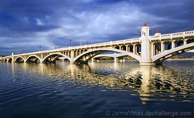 Bridge over the ASU canal.