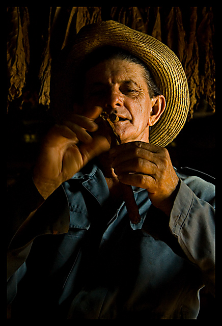 Cuban tobacco farmer