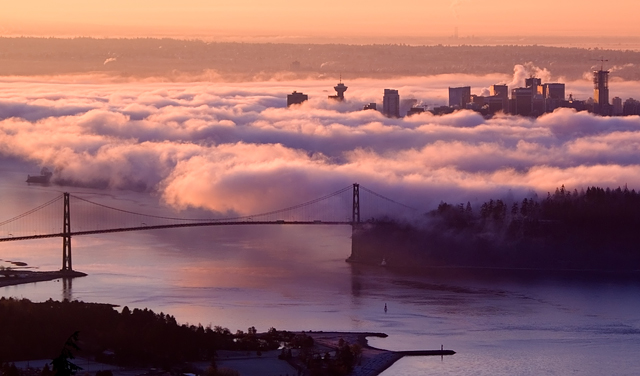Sunrise Over the City