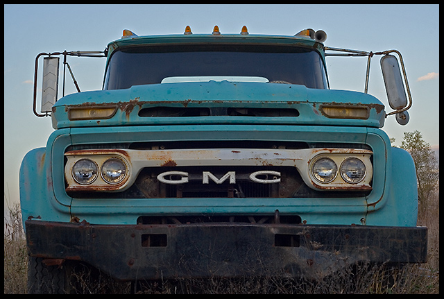 A Weathered Work Truck