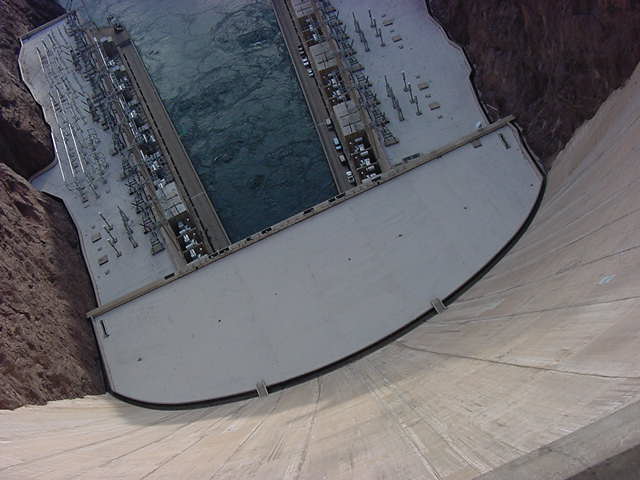 "Looking Down Hoover"