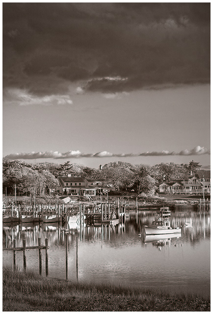 Evening Harbor, Clearing Storm