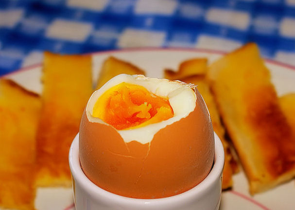 Boiled Egg and Soldiers