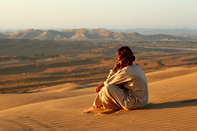 He's Gone to the Desert