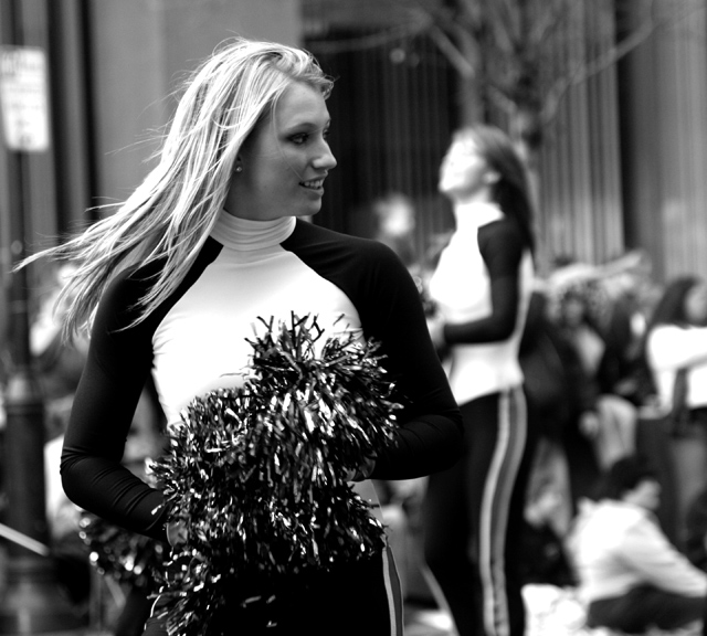 Shake those pom poms!