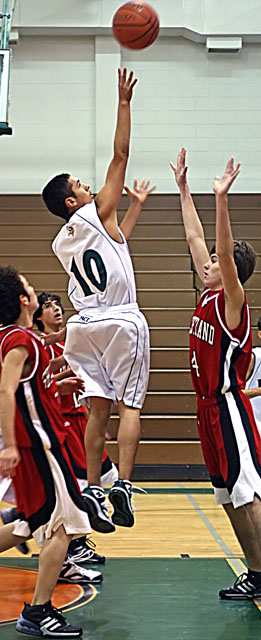 Jump Shot Even Though Surrounded