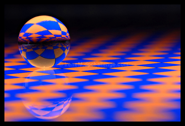 The glass marble
