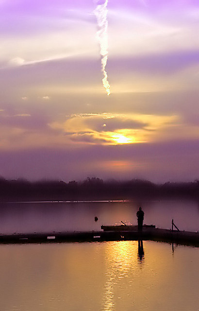 twilight fisherman