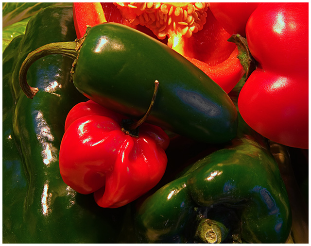 Sea of peppers