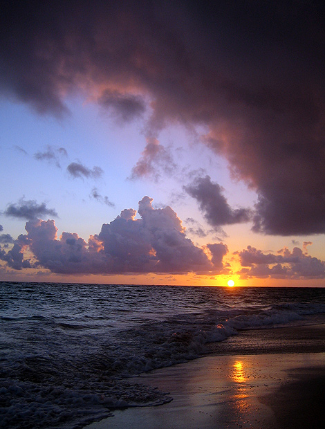 Sunrise after a tropical storm