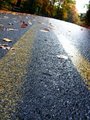 A fall road