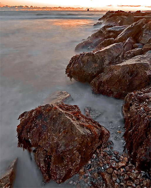 High Tide at Sunset 