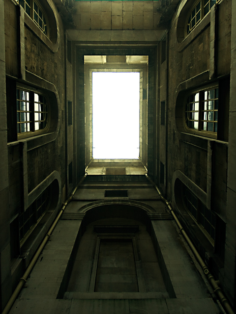 A high perspective of Greenwich