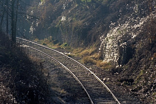 Closed down railroad - Access forbidden