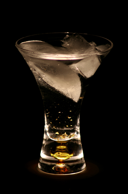 Goldschlager with Ice