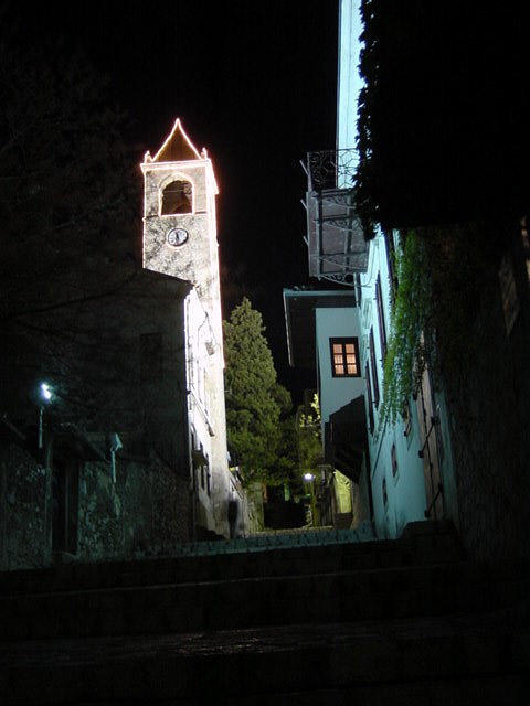 The Clock tower in Mostar, Bosnia-Herzegovina