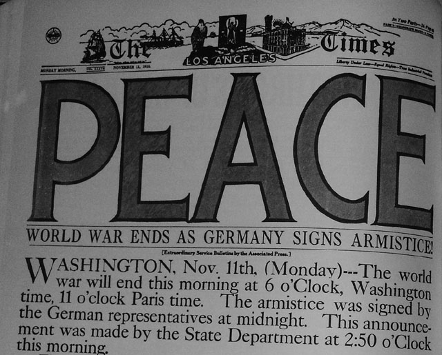Is it Time for PEACE? 1918