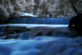 River in Blue