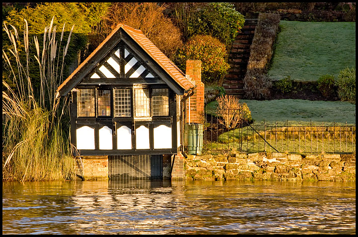 Morning at the Tudor Boathouse