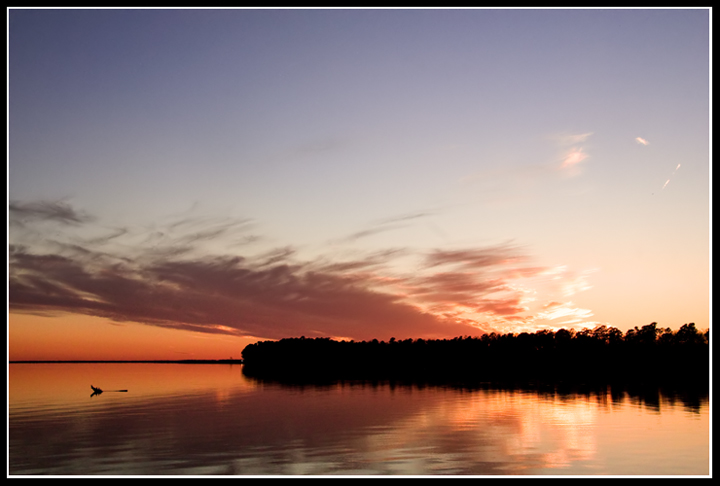 Sunset on the Old Man