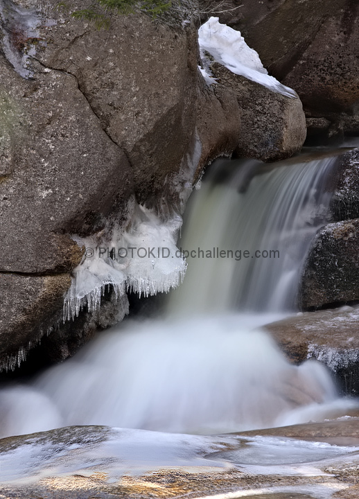 Winter River Macro