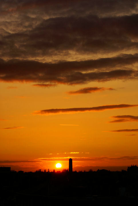 Sunset over Queensgate