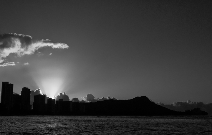 Dawn at Diamond Head