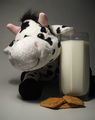 waiting for my special friend... with milk and cookies...
