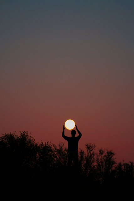 The Man and the Moon