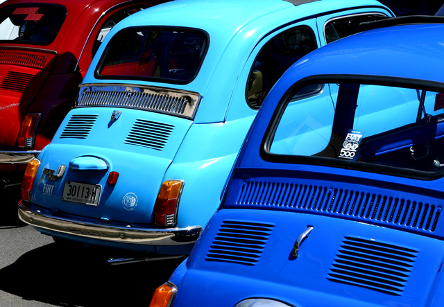 Australia Day - Fiat 500's