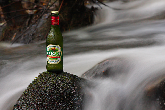 Cascade: a smooth and refreshing drop.