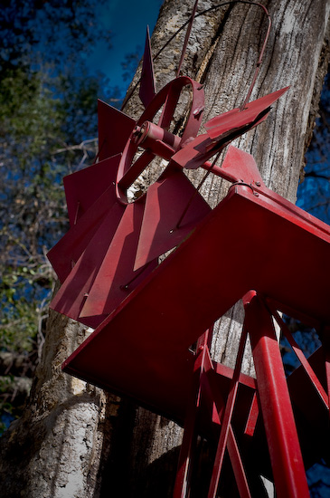 Red Windmill