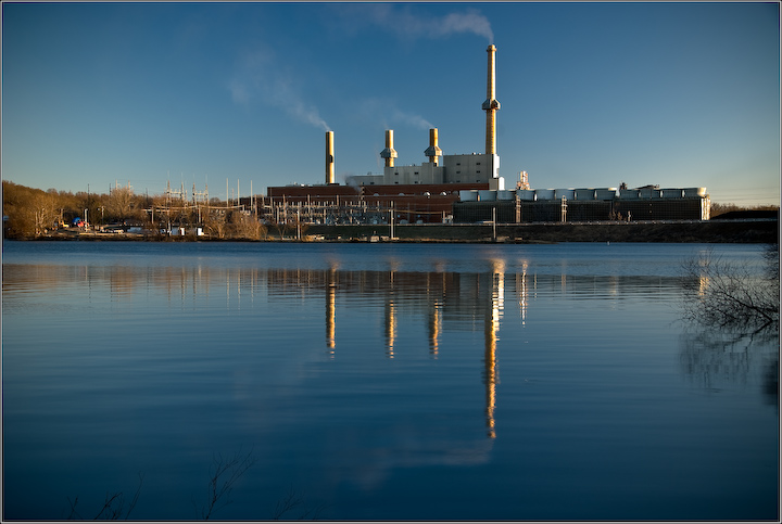 Makeing power at Sunset