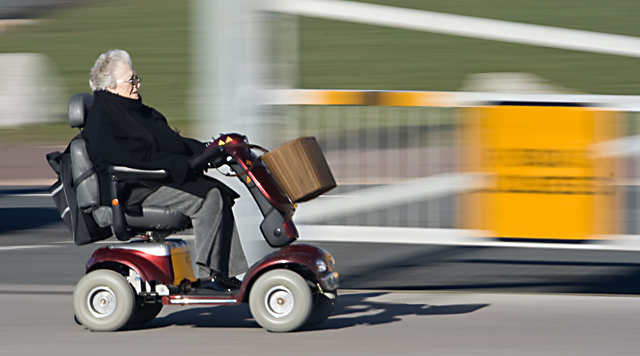 Never to old for speed