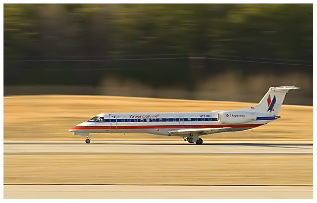 American Airlines Landing
