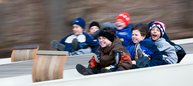 The Toboggan Race