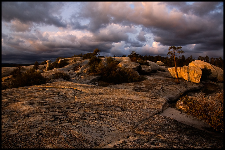 Sunset at Bald Rock