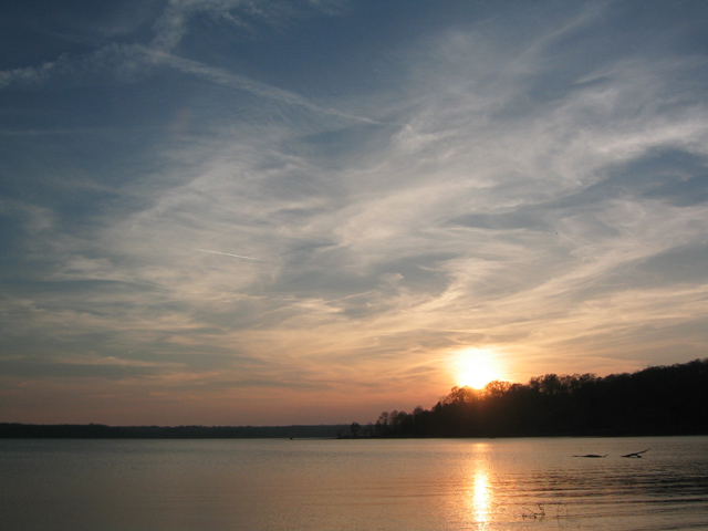 Sunset at The Lake