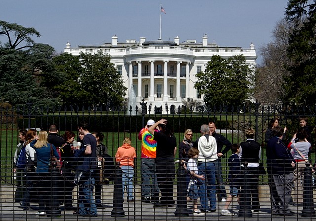 All Fenced In At The White House