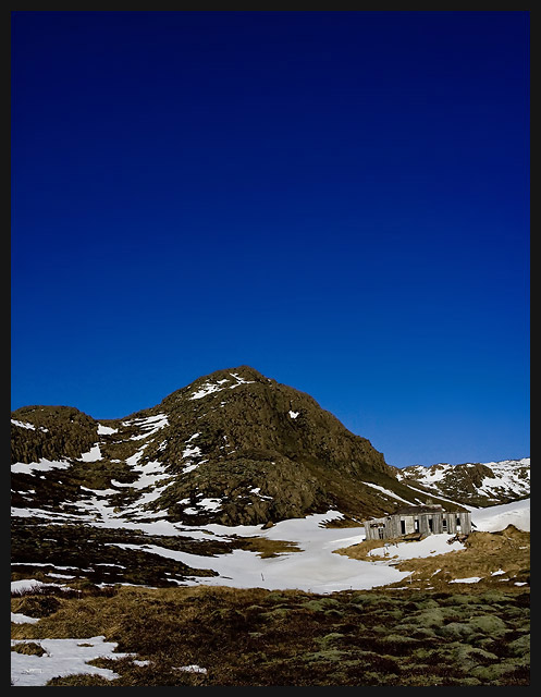 Hut by the Hawk Mountains