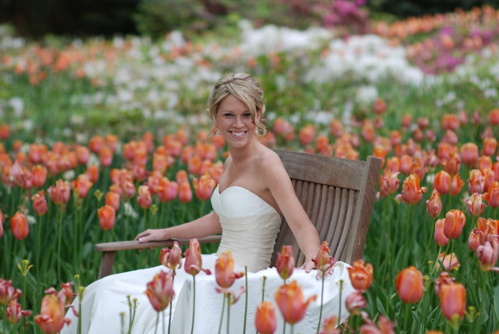 Bride in Tulips