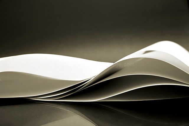 Paper dunes