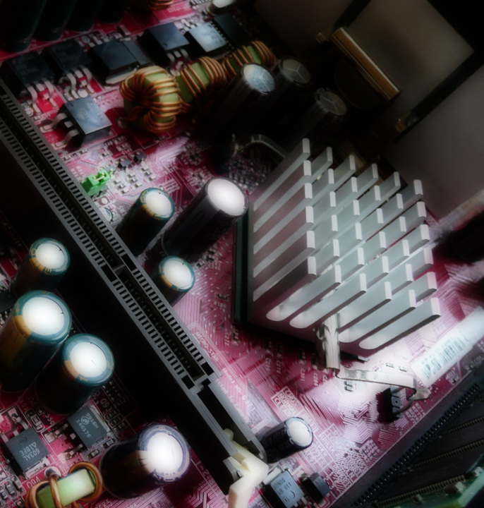 The Orton Effect on a Motherboard