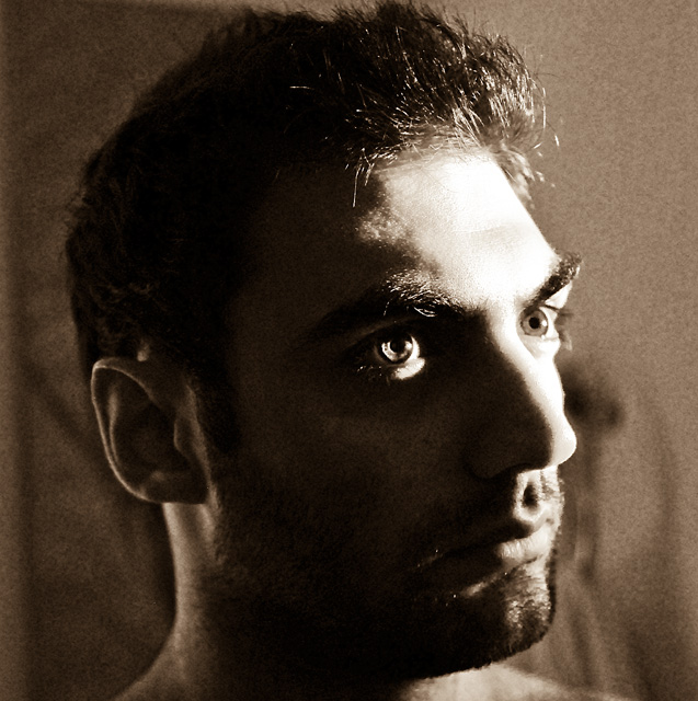 Old style portrait