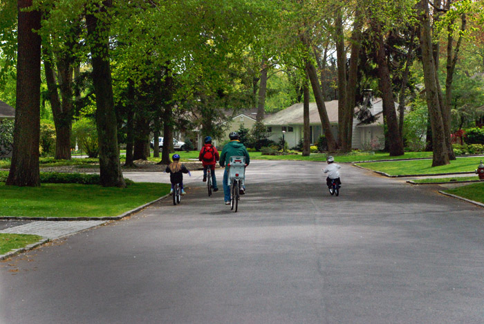 Suburban Family