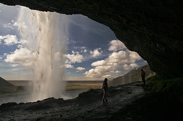 Behind the Waterfall