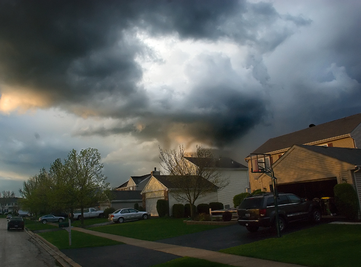 Suburban Storm Front