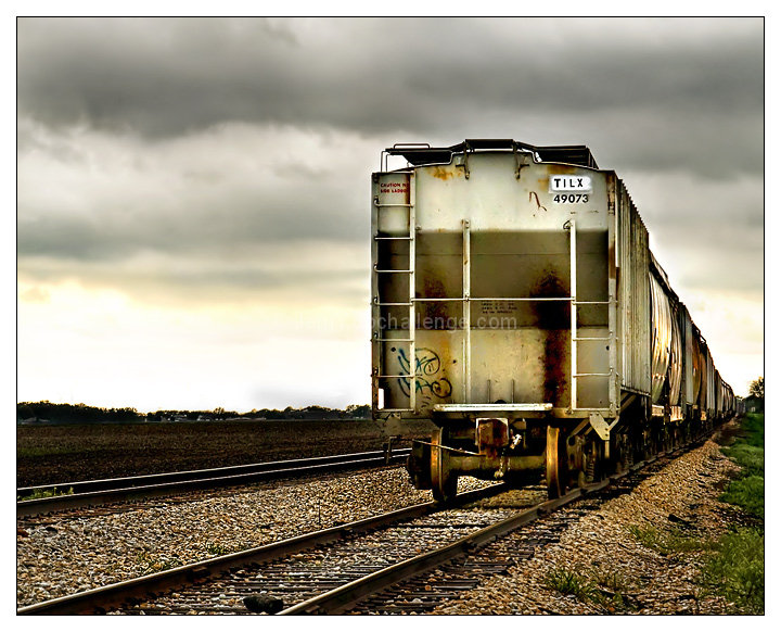 Rusty Stationary Train